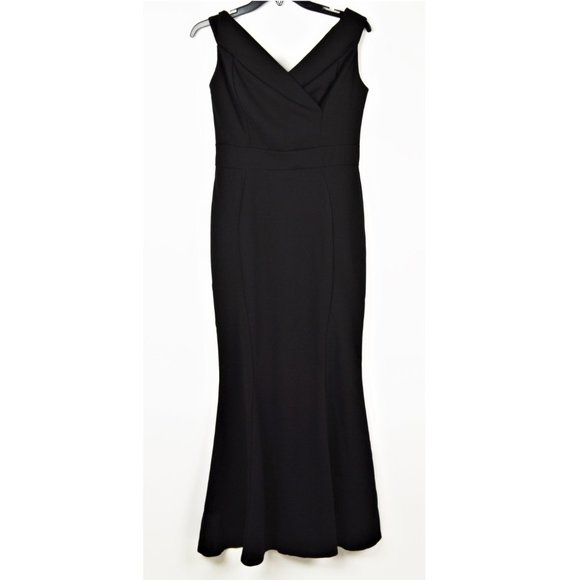 NWT CARLA CONTI Portrait Front Slit Dress Italy - Picture 3 of 6